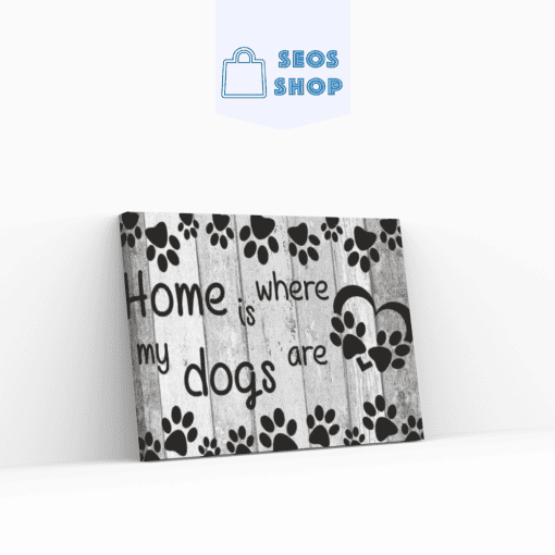 Home is where the dogs are | Diamond Painting | Peinture Diamant