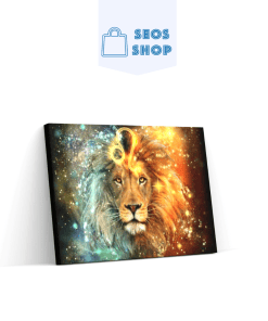 Un lion puissant | Diamond Painting | Peinture Diamant