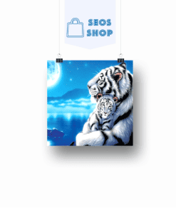 Tigre et bébé tigre | Diamond Painting | Peinture Diamant