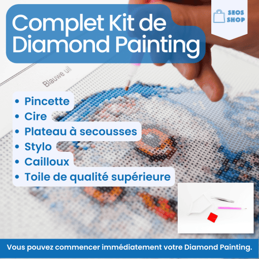 Complet Kit de Diamond Painting