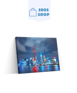Shanghai Skyline | Diamond Painting | Peinture Diamant