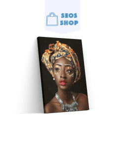 Femme africaine | Diamond Painting | Peinture Diamant