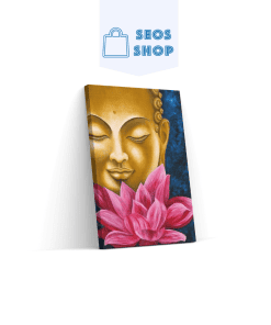 Bouddha - Fleur de lotus | Diamond Painting | Peinture Diamant