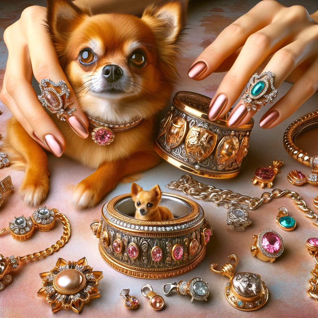 Les différentes tendances en matière de bijoux pour chihuahuas
