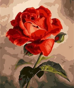 Belle rose rouge Diamond Painting | Seos Shop ®