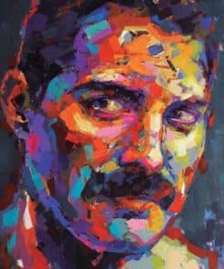 Freddie Mercury Pop Art Diamond Painting | Seos Shop ®