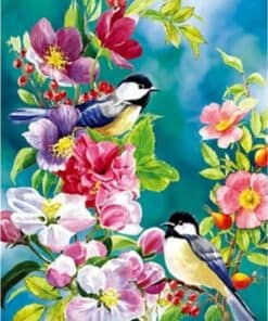 Jolis oiseaux au Printemps Diamond Painting | Seos Shop ®