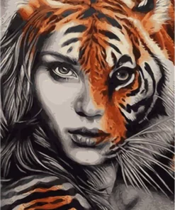La Femme Tigre Diamond Painting | Seos Shop ®