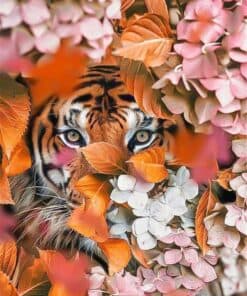Tigre et Fleurs Diamond Painting | Seos Shop ®