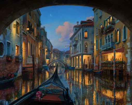 Visite du canal de Venise Diamond Painting | Seos Shop ®