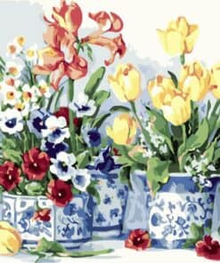 Bouquets de fleurs et jolis vases Diamond Painting | Seos Shop ®