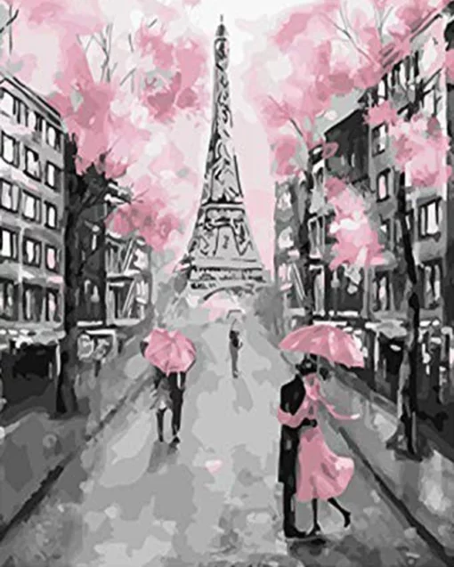 Diamond Painting - Tour Eiffel et Vie en Rose | Seos Shop ®