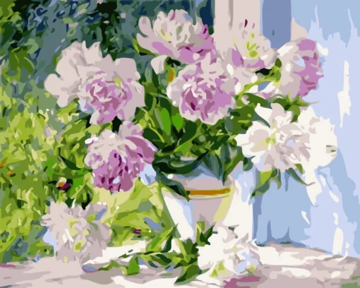 Joli bouquet de fleurs au soleil Diamond Painting | Seos Shop ®