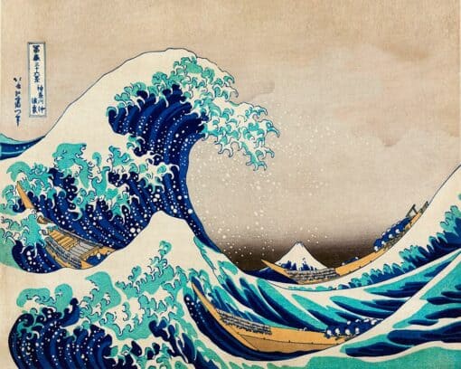 La Grande Vague de Kanagawa - Katsushika Hokusai Diamond Painting | Seos Shop ®