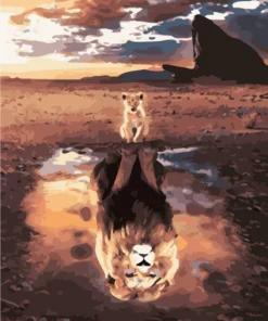 Lionceau deviendra Lion Diamond Painting | Seos Shop ®