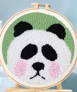 Punch Needle Tête de Panda Diamond Painting | Seos Shop ®