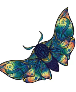 Puzzle 2D en Bois - Papillon Azur Diamond Painting | Seos Shop ®