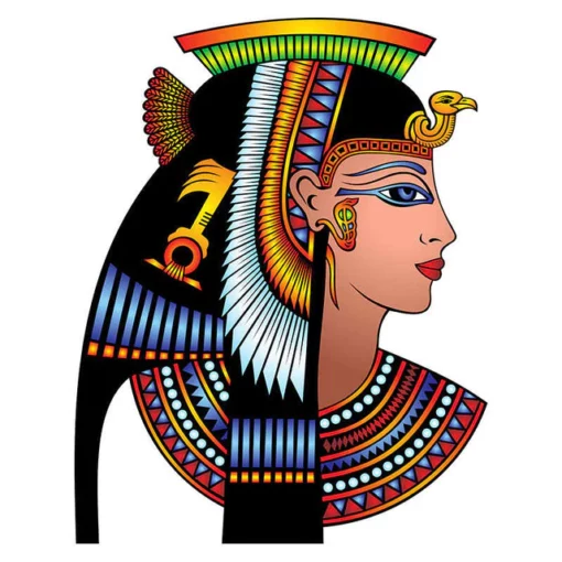 Puzzle 2D en Bois - Portrait égyptien Diamond Painting | Seos Shop ®